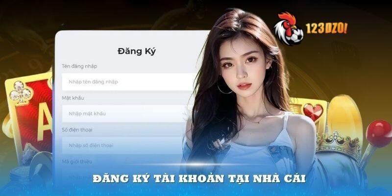 Hướng dẫn tạo tài khoản đăng ký 123dzo dễ dàng qua 4 bước 